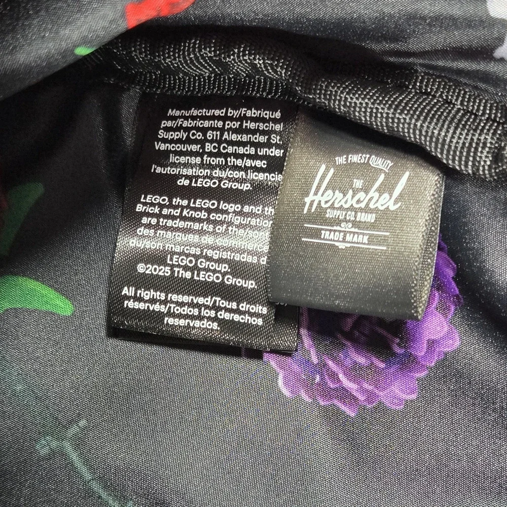 Herschel x LEGO Classic XL Backpack 30L Garden Floral Laptop Bag 16